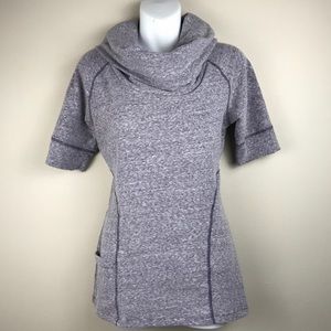 Athleta Coronada Cowl Neck Top - Size Small